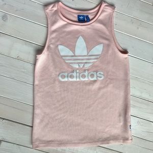 Adidas Women's Light Pink XS Tank Top